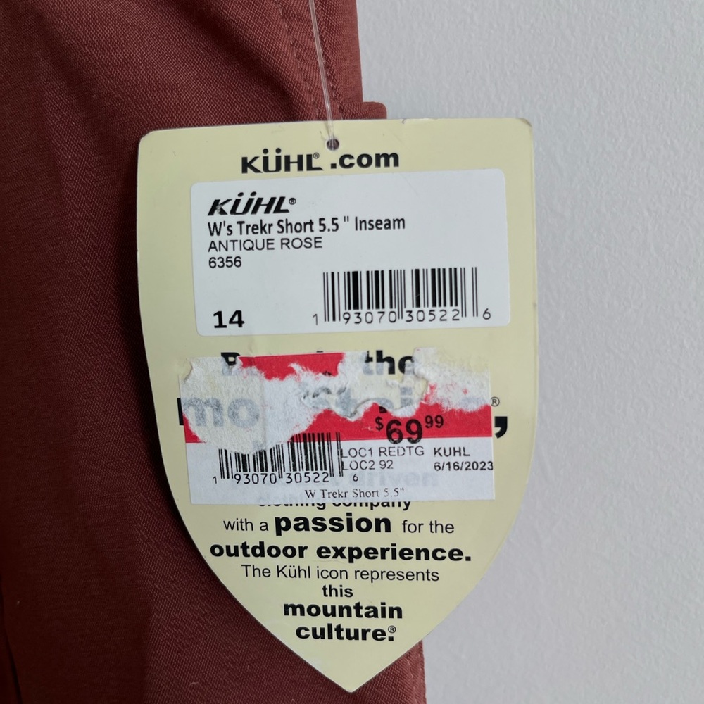 NWT Kuhl Trekr 5.5 inseam Shorts - Picture 5 of 6
